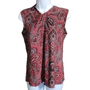 Tommy Hilfiger Paisley Sleeveless Top